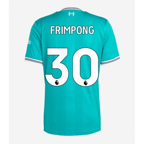 Fotballdrakt Herre Liverpool Jeremie Frimpong #30 Tredjedrakt 2025-26 Kortermet